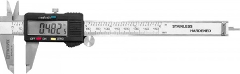 Штангенциркуль цифровой, 150 мм, Thorvik DVC150 (53377) фото 1