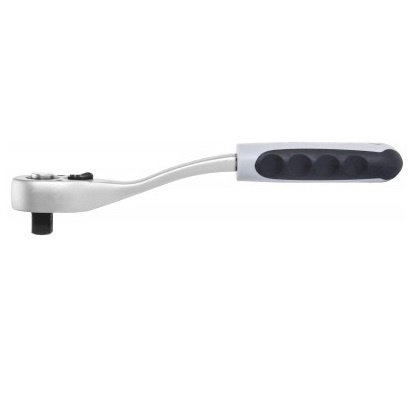 Трещоточная рукоятка изогнутой формы 1/2"DR, 72 зубца, Thorvik S3R272 (54213) фото 1