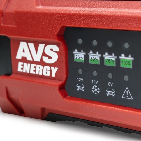 Зарядное устройство для автомобильного аккумулятора AVS BT-2S (2A, 25W) 6/12V  фото 5