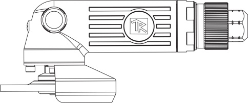 Угловая пневмошлифмашина, 10000 об/мин, 100 мм, Thorvik AAG0410 фото 2