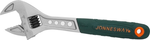 Разводной ключ эргономичный, 0-24 мм, L-200 мм, Jonnesway W27AT8 фото 2