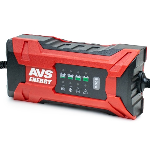 Зарядное устройство для автомобильного аккумулятора AVS BT-2S (2A, 25W) 6/12V  фото 4