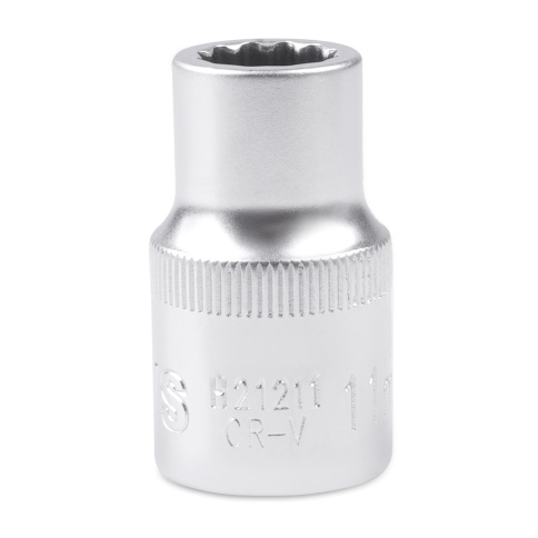 Головка торцевая 12-гранная 1/2''DR (11 мм) AVS H21211 фото 1