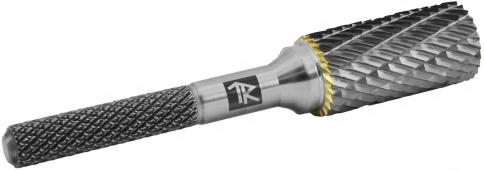 Борфреза твердосплавная цилиндрическая, тип А, 8 мм, двойная насечка, Thorvik TRRBA08200665-2, 57002 фото 2