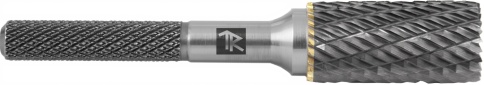 Борфреза твердосплавная цилиндрическая с торц. заточкой, тип B, 6 мм, Thorvik TRRBB06160661-2, 57005 фото 3