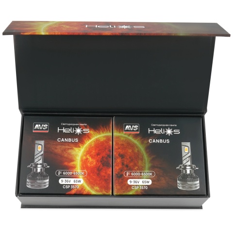 Светодиодная лампа AVS Helios H3, 9-36V, 65W, 2 шт. фото 5
