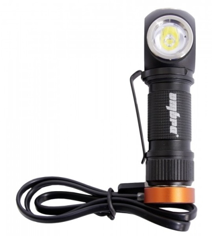 Фонарь светодиодный аккумуляторный, налобный, со световым пучком 350 Лм, Ombra A90066 (59110) фото 2