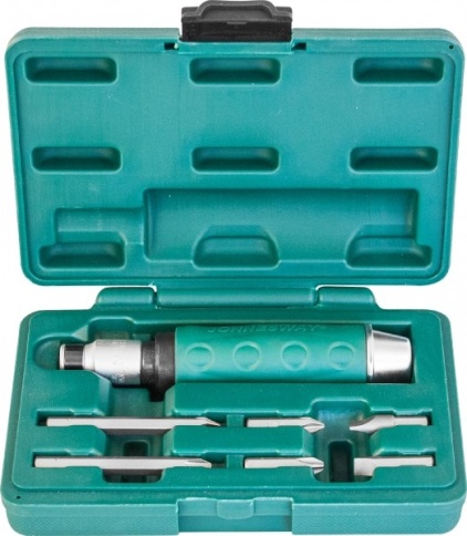 Ударно-поворотная отвертка с битами SL, PH (7 предметов) Jonnesway AG010055A (48649) фото 2