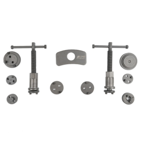 Набор для сведения поршней тормозных цилиндров (22 предмета) в кейсе AVS DBC-05 фото 3