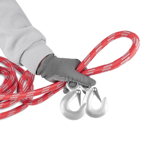 Трос буксировочный веревочный с крюками 12т 4,5м AVS BT-12 в сумке фото 5