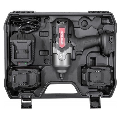 Гайковерт ударный аккумуляторный бесщёточный 1/2"DR, 21В, 1700 Нм, Thorvik BBIW121700 (53704) фото 2