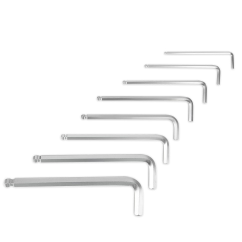 Набор ключей торцевых шестигранных шаровых 8 предметов (3-12мм)AVS HKS-8B фото 5