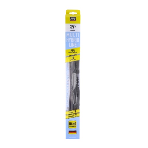 Щетка стеклоочистителя AVS Multi Hybrid Line (10 в 1) MHL-17 (43 см) фото 3