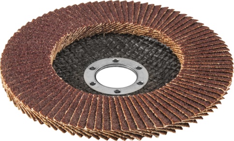 Диск шлифовальный лепестковый торцевой, 115х22,2 мм, Р80, Thorvik AFD115P80 фото 3