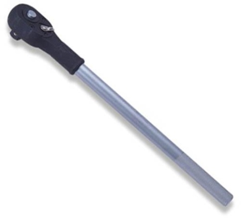 Трещоточная рукоятка 1 DR, 24 зубца, 775 мм, Jonnesway R12082 фото 1