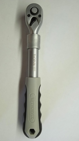 Трещоточная рукоятка телескопическая 3/8"DR, 72 зубца, Thorvik S2R572 (54325) фото 2