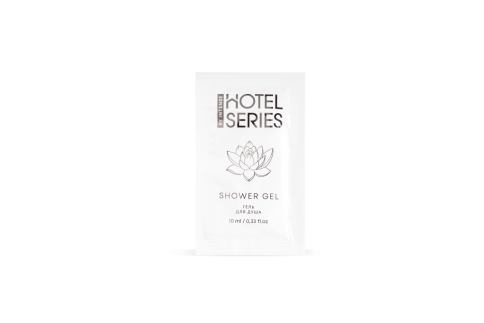 Гель для душа Hotel Series 10 мл, саше (100 штук, 1000 мл) увлажняющий CG8376S фото 1