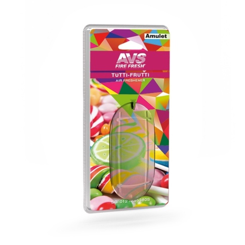 Ароматизатор AVS SG-012 Amulet (аром. Tutti-frutti/Тутти-Фрутти) фото 1