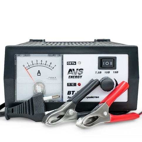 Зарядное устройство для автомобильного аккумулятора AVS BT-6020 (7A) 6/12V (уценённый товар) фото 6