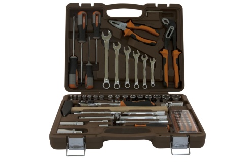 Универсальный набор инструментов Ombra OMT75S, 75 предметов фото 3