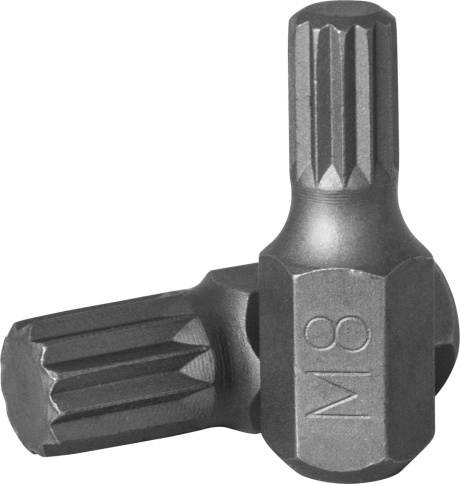 Вставка-бита 10 мм DR, SPLINE, M5, 30 мм, Ombra 531705 фото 1