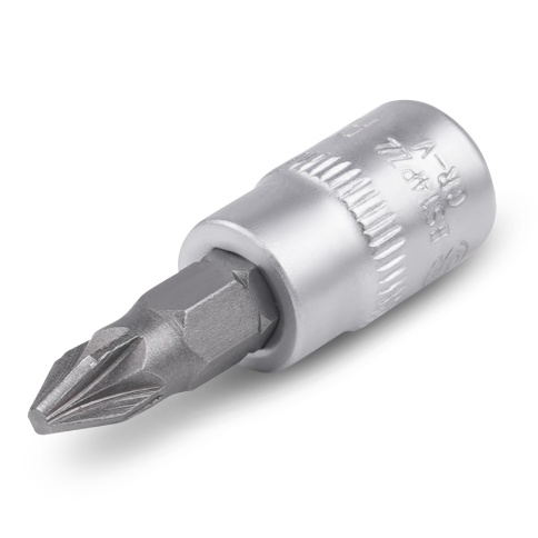 Головка со вставкой 1/4" крест (PZ2, L=38 мм) AVS BS14PZ2 фото 1