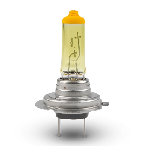 Галогенная лампа AVS/ATLAS ANTI-FOG/BOX желтый H7,12V.55W.коробка 1шт. фото 2