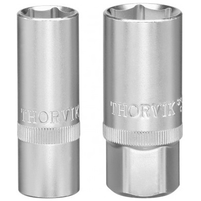 Головка торцевая свечная 1/2"DR, 21 мм, Thorvik S3S3121 (54230) фото 1