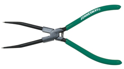 Щипцы для стопорных колец с удлиненными губками 216 мм, сжим прямой, Jonnesway P9508A фото 1