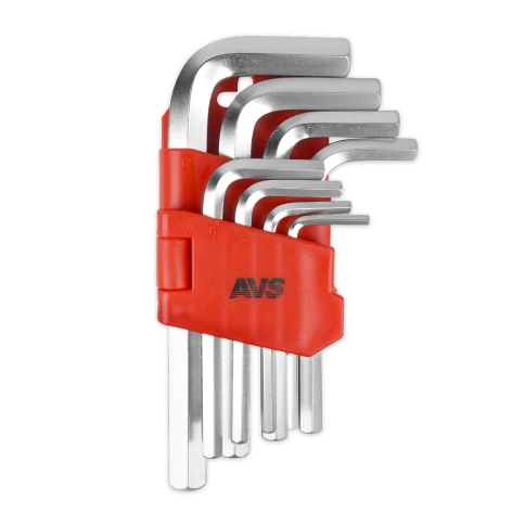 Набор ключей торцевых шестигранных 8 предметов (3-12мм) AVS HKS-8 фото 1