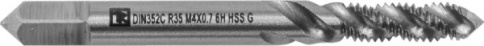 Метчик машинно-ручной T-DRIVE для глухих отверстий М12х1.75, HSS-G, Thorvik MTG12175SF (52858) фото 1