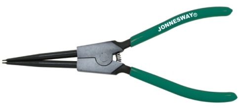 Щипцы для стопорных колец с удлиненными губками 216 мм, разжим прямой, Jonnesway P9508B фото 1