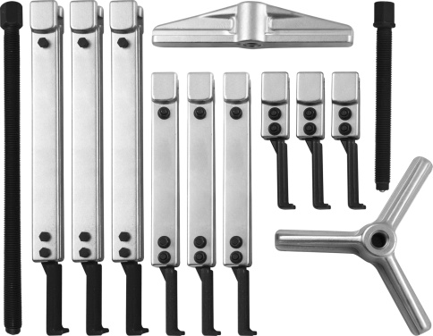 Съемник универсальный, американского типа 2-3 (13 предметов) Jonnesway AE310144S фото 1