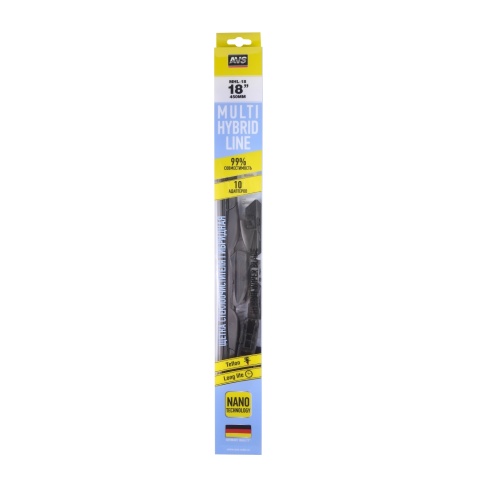 Щетка стеклоочистителя AVS Multi Hybrid Line (10 в 1) MHL-18 (45 см) фото 4