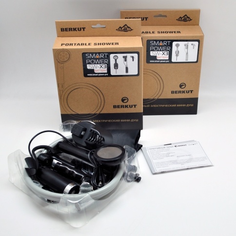 Душ портативный BERKUT SMART WASHER SW-X3 черный фото 3