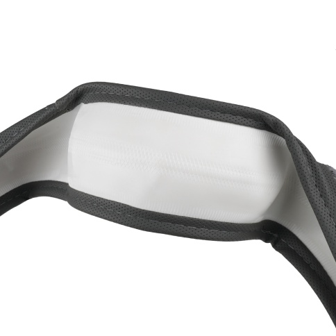 Спонжевая оплетка руля AVS SP-426S-GR ( размер S, серый) - Серия "Sponge" фото 3