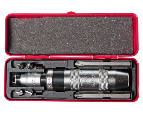 Отвертка ударная с битами в комплекте (6 шт) JTC-3207 фото 2