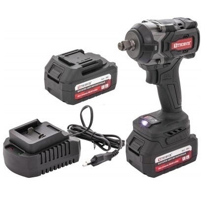 Гайковерт ударный аккумуляторный бесщёточный 1/2"DR, 21В, 890 Нм, Thorvik BBIW12890 (53652) фото 2