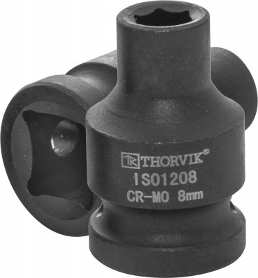 Головка торцевая ударная 1/2"DR, 8 мм, Thorvik IS01208 (53403) фото 1