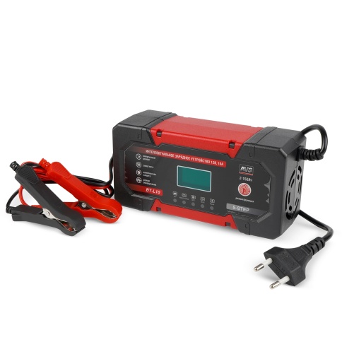 Интеллектуальное зарядное устройство для автомобильного аккумулятора AVS BT-L10 (10A) 12V фото 2