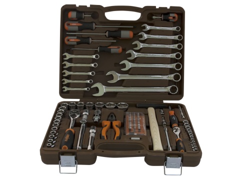 Универсальный набор инструментов Ombra OMT93S, 93 предмета фото 2