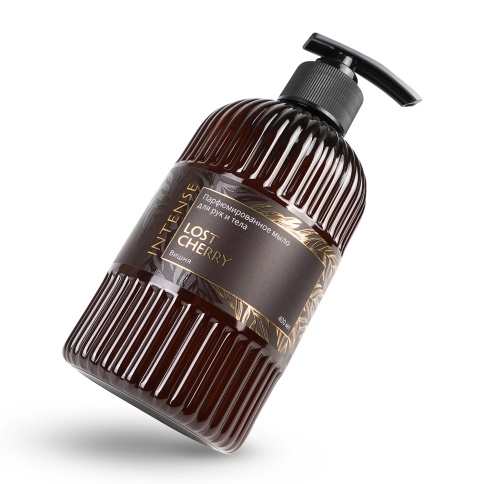 Жидкое мыло парфюм. Intense "Lost cherry/вишня" 400 мл. с дозатором Clean&Green CG8510 фото 2