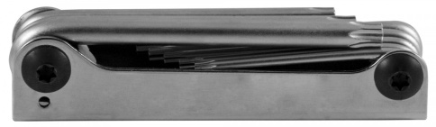Набор угловых ключей Torx Т9-Т40, 8 штук, в ключнице, Jonnesway H07M08SF фото 2
